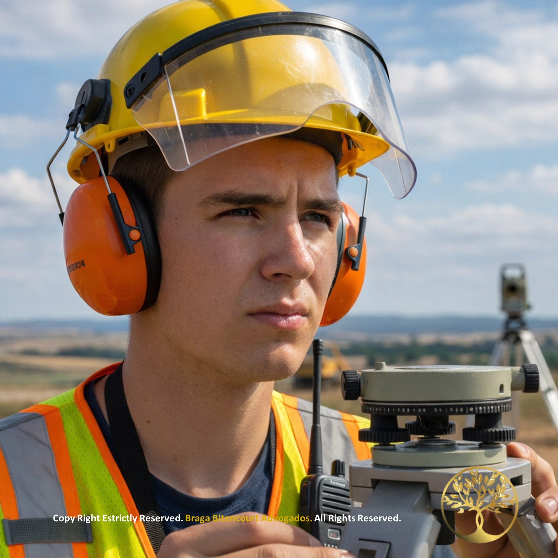 Jovem engenheiro trabalhando, representando a conquista da independência financeira.